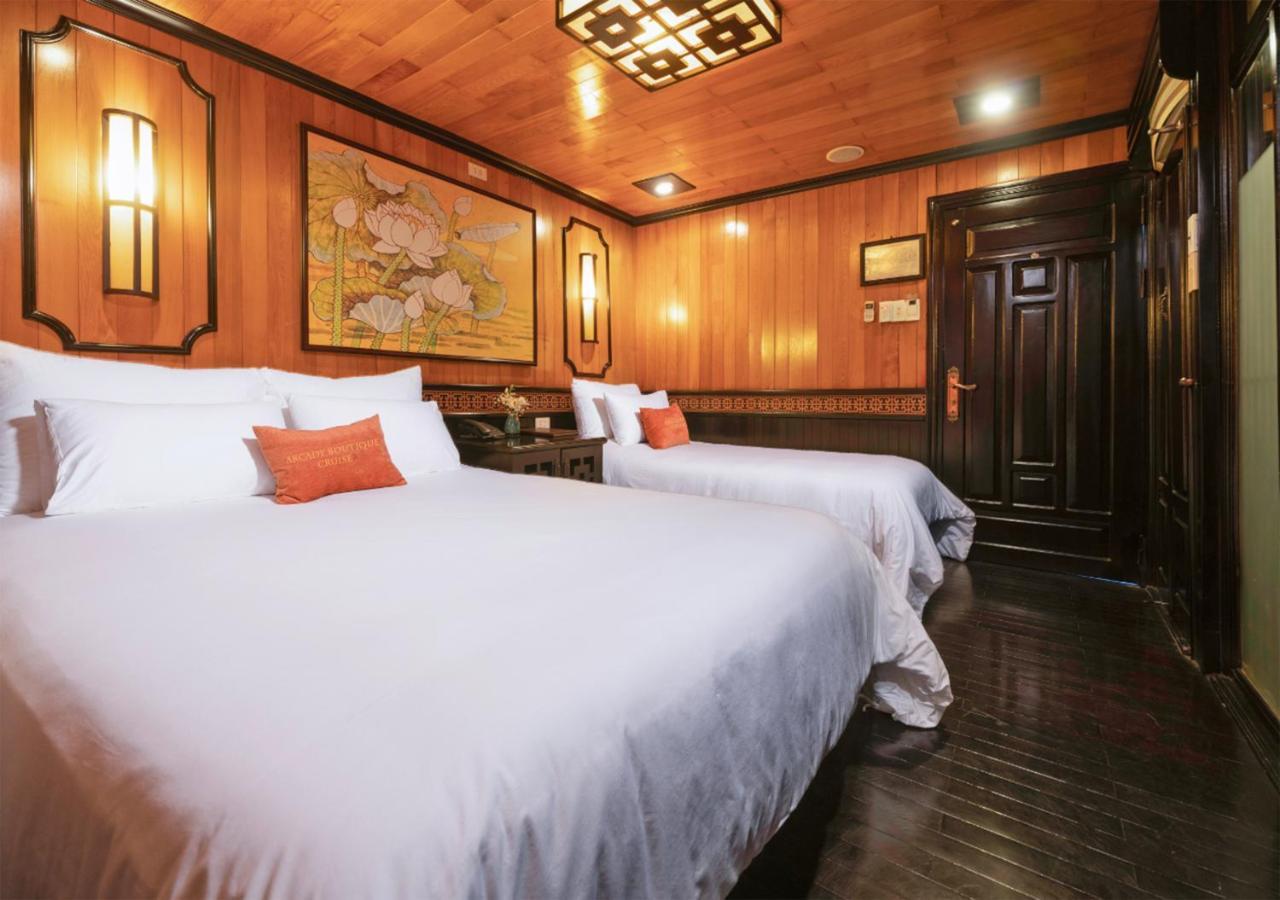 Отель Arcady Boutique Cruise Халонг Экстерьер фото