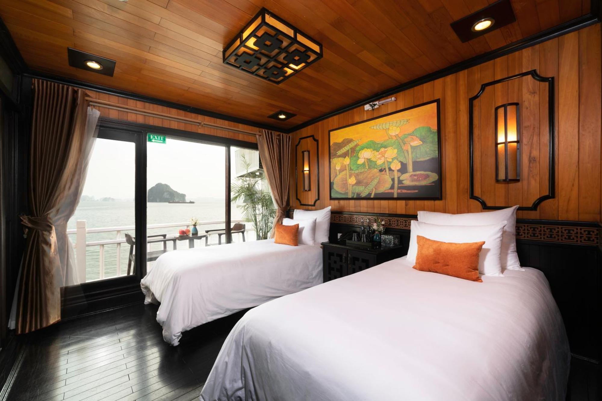 Отель Arcady Boutique Cruise Халонг Экстерьер фото
